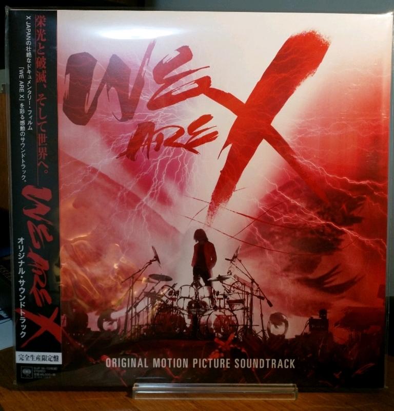 《雪莉東洋》紀錄片 We are X , X Japan 重生之路 原聲帶 限量黑膠版 彩膠