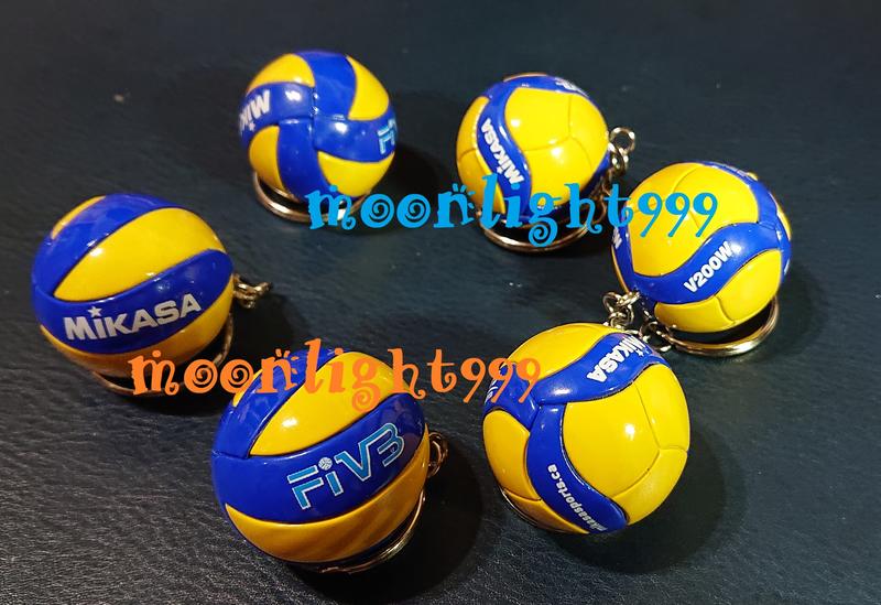 [運動好手]  新款 V200W 上市!!! 排球吊飾 旋風球 鑰匙圈 volley ball 比賽 紀念品 畢業禮品