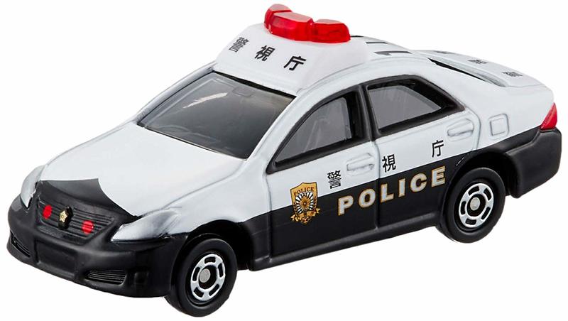 Tomica No.110 Toyota CROWN PATROL CAR 皇冠警車 警視廳