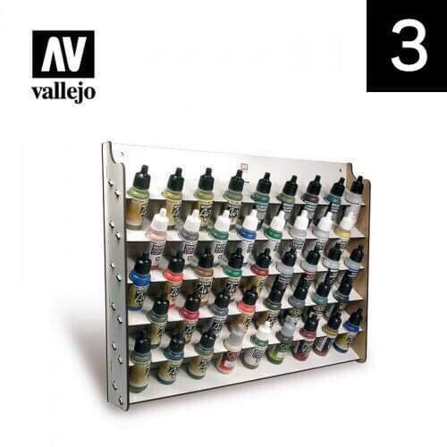[威逸模型] 團購預訂~AV Vallejo 顏料架 3號