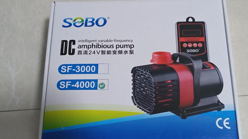 [FF] SOBO SF-4000 直流24V智能變頻水泵安定器 | 水族 | 幫浦