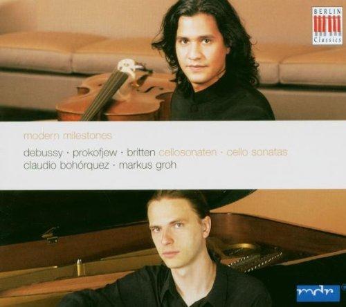 {古典}(Berlin Classics) Bohorquez ; Groh / Debussy ; Prokofiev ; Britten: Cello Sonatas (Modern Milestones) 企鵝三星
