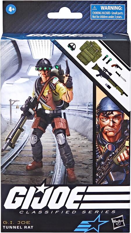 11月美版GI Joe特種部隊隧道鼠地下搜索兵Tunnel Rat 夜視鏡孩之寶GIJOE