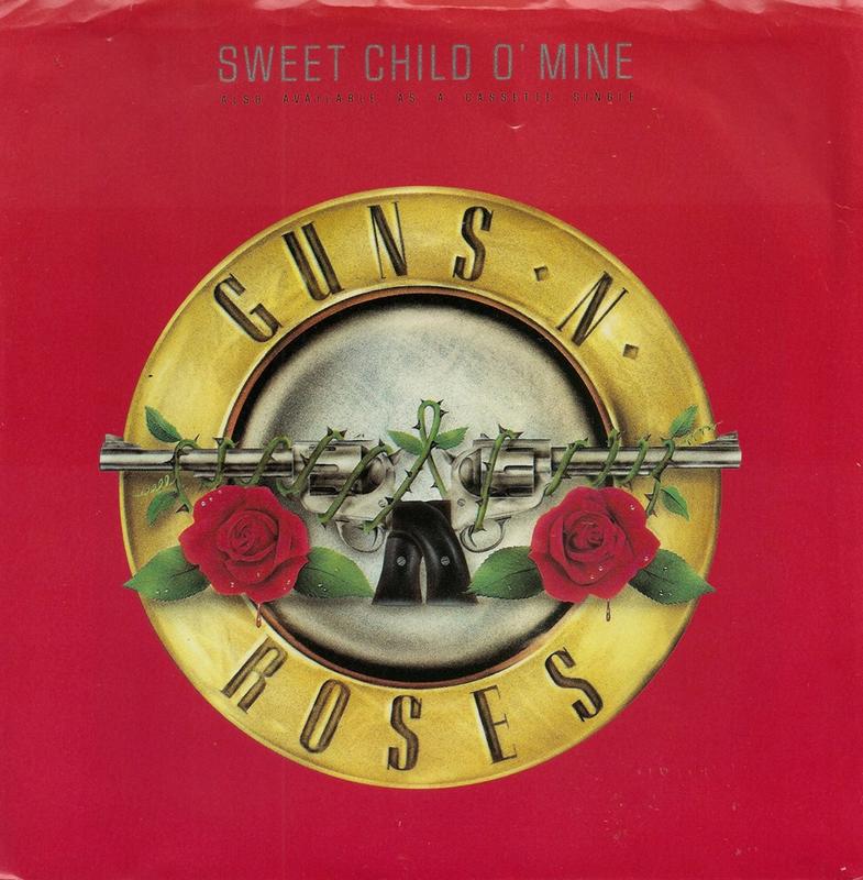 Sweet Child o' Mine - Guns N' Roses（7"單曲黑膠唱片）Vinyl Records