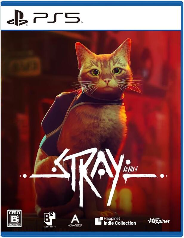 預購2023/11/22中文字幕)PS5 PS4 浪貓Stray(ストレイ) 限定版純日版 