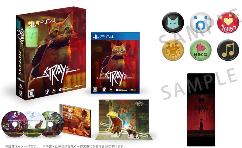 全新現貨中文字幕)PS5 PS4 浪貓Stray(ストレイ) 限定版純日版通常版 