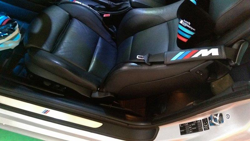 BMW M POWER 安全帶護胸墊  安全帶護套 一對450