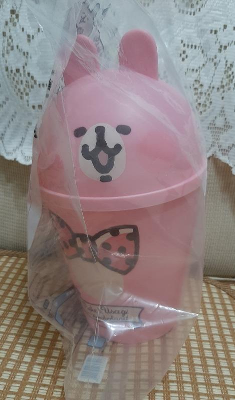 卡娜赫拉的小動物 ~立體造型垃圾桶 【粉紅兔兔款】