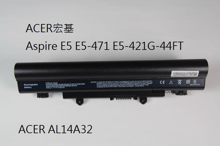 ACER宏基Aspire E5 E5-471 E5-421G-44FT ACER AL14A32筆記本電池