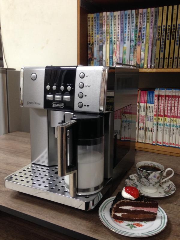 Delonghi ESAM6500 迪朗奇 全自動咖啡機 義式咖啡機 咖啡機 全機不锈鋼 有奶罐 