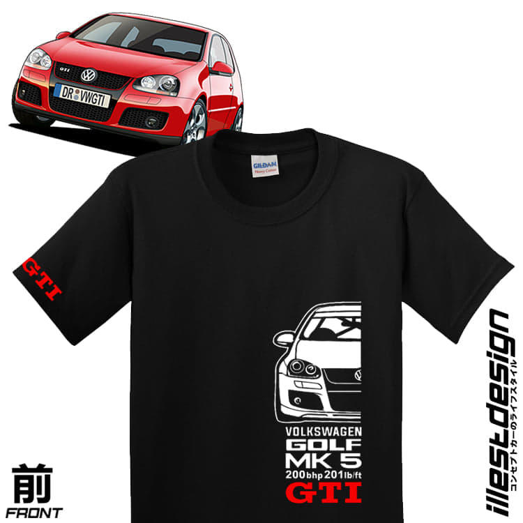 JF VW 福斯Volkswagon 高爾夫GOLF GTI Mk5 Mk6 Mk7 專屬T恤