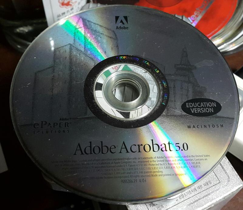 Adobe Acrobat 5.0--FOR MAC ~二手