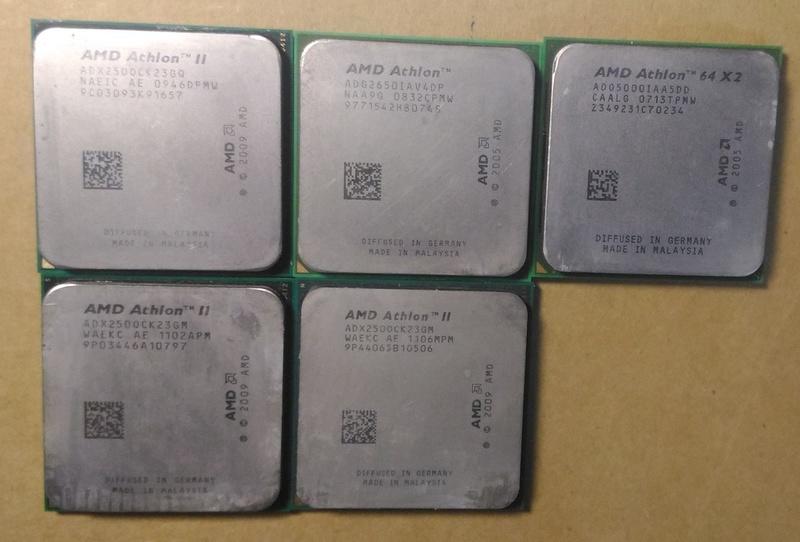 AMD CPU Athlon II  250  AM3 不含風扇