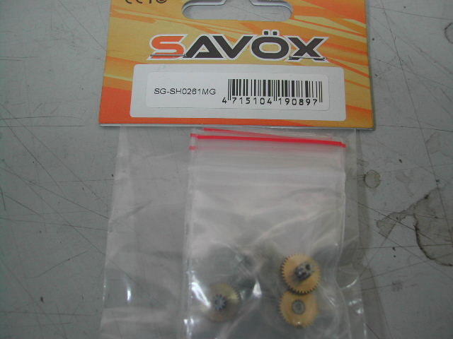 SAVOX SG-SH0261MG 金屬齒輪維修包