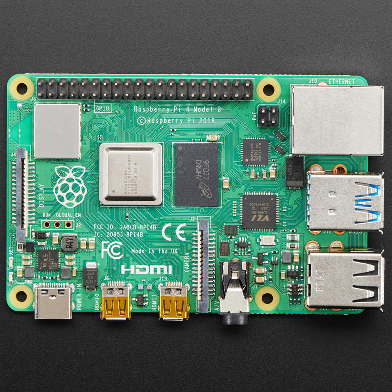 『樹莓派Raspberry pi』Raspberry Pi 4 Model B 主機板-4GB