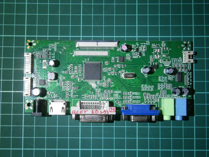 拆機良品 宏碁  acer  ED273  曲面  27吋  電腦液晶螢幕  主機板  NO.74