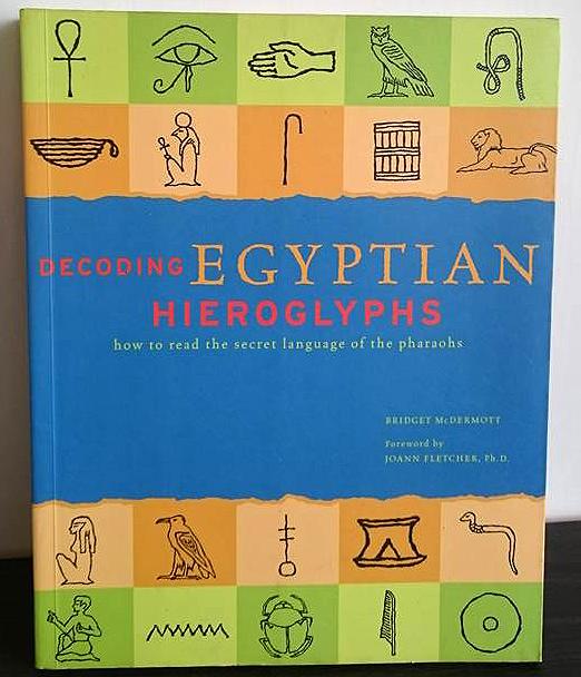 二手原文書600郵寄含運:古埃及象形文介紹Decoding Egyptian Hieroglyphs