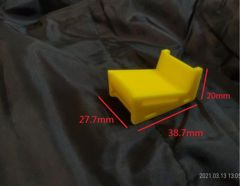 <DIY多軸空拍零件>FPV 小米 GOPRO RUNCAM FOXEER 3D列印2用相機座 TPU 軟材質30度