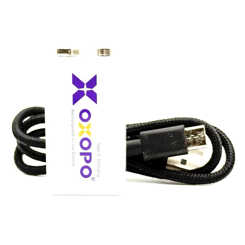 RST 紅星 - OXOPO XC-II-9V 鋰電池 TYPE-C / 舊安卓線 直充型 附充電線 12545