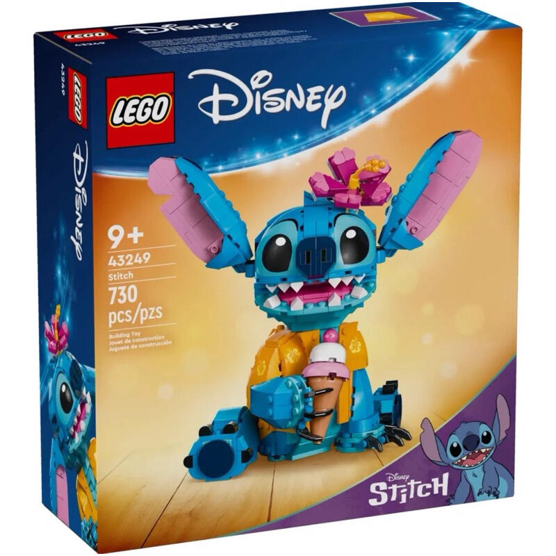 【樂GO】樂高 LEGO 43249 史迪奇 迪士尼 玩具 禮物 生日禮物 積木 收藏 公仔 聖誕禮物 樂高正版全新