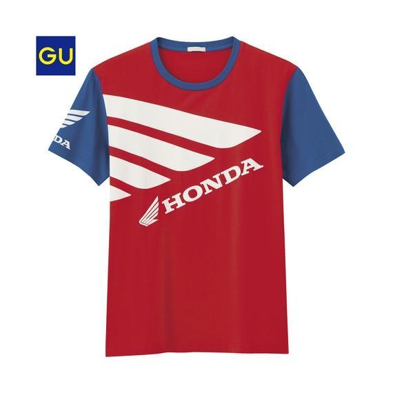日系 GU HONDA 限定 紅藍 尺寸 XL