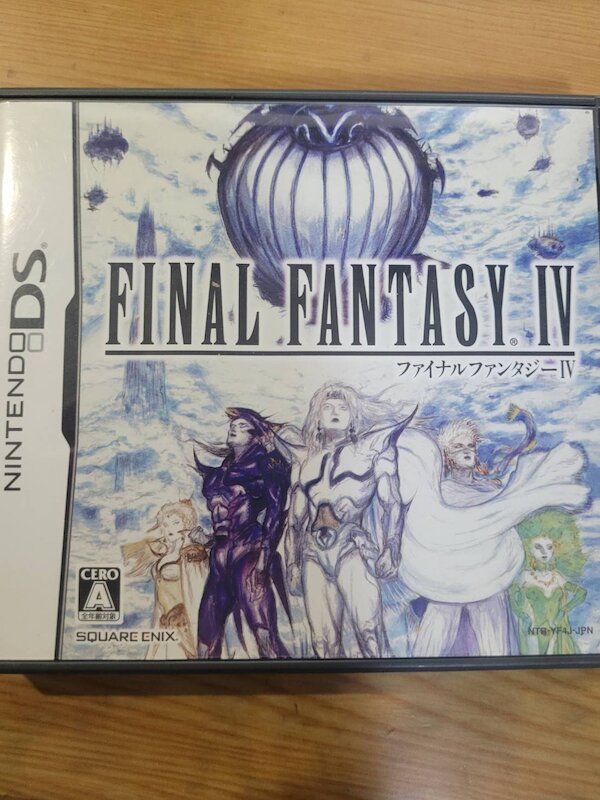 中古 NDS 太空戰士4  Final Fantasy 4日文遊戲~兩件以上免運