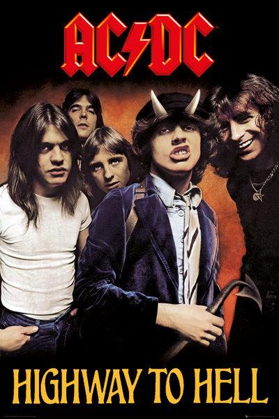 【英國進口西洋樂團海報】AC/DC 合唱團 AC/DC (Highway To Hell) #LP2038 