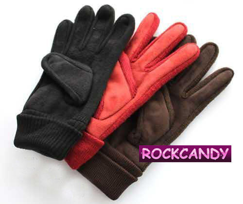 ROCKCANDY•男女保暖手套 舒適 辦公可用 休閒 柔軟手套 (多色可選) 舒適透氣 不悶熱 騎士手套