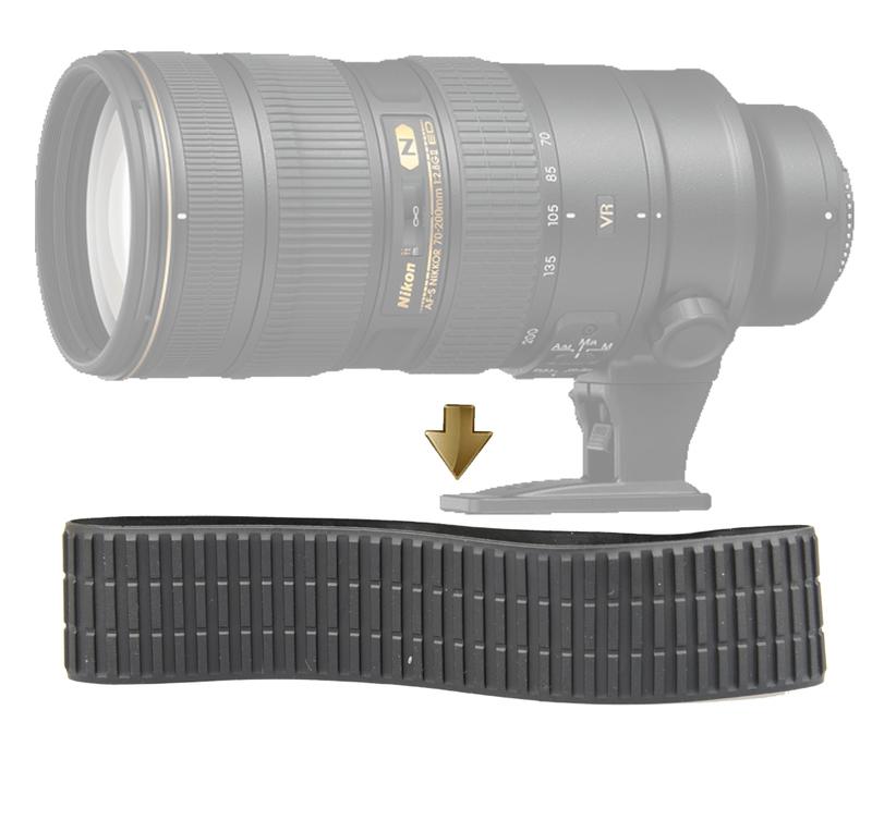 【NRC】Rubber Ring for Nikon 70-200mm f/2.8G ED VR II 小黑六 變焦皮