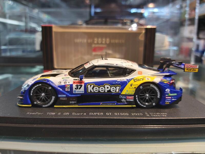 EBBRO 45760 KeePer TOM'S GR Supra SUPER GT GT500 1/43 總代理