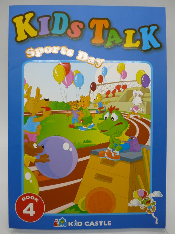 【月界二手書店2】KIDS TALK－BOOK 4：Sports Day（絕版）_吉的堡出版　〖少年童書〗CEV