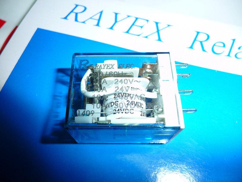 RAYEX RELAY LB2HN 帶LED燈 繼電器 24VDC/10A  公司貨有認證便宜賣,全新品未使用