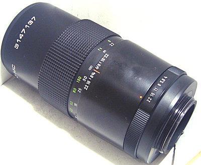99%新東德Carl Zeiss製造Pentacon 200/4 MC 鏡頭- M42 mount (可加Canon,