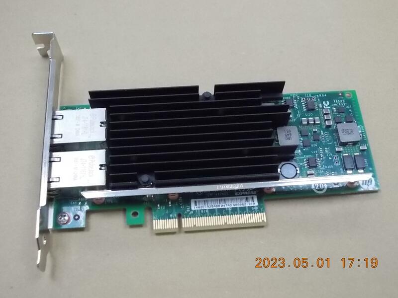 HP Intel 10Gb 2Port 561T PCIE 網路卡 X540-T2 717708-001