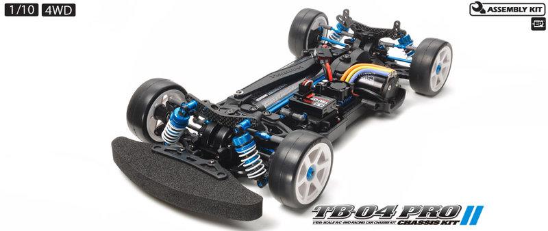 田宮TAMIYA 1/10遙控車限定版競技級底盤TB04 PRO II CHASSIS KIT