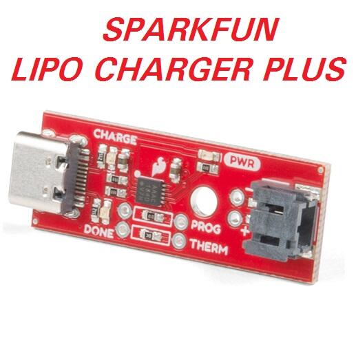 【微控】含稅附發票、SparkFun LiPo Charger Plus、3.7V鋰電池充電器 Type-C USB接口