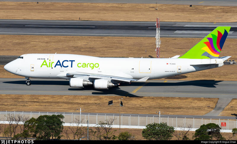 鐵鳥俱樂部 JC Wings 1/400 ACT Airlines 747-400BDSF TC-ACG 