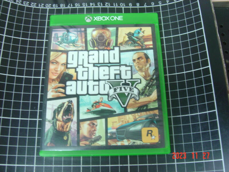 XBOX ONE 俠盜獵車手 5 Grand Theft Auto GTA{中文版}附大地圖【YJ】維二商店