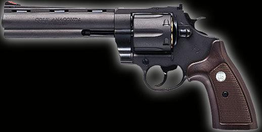 港都RC Marushin Colt Anaconda 6mm 大蟒蛇 瓦斯左輪短槍-ABS 6吋 黑色版(04171)