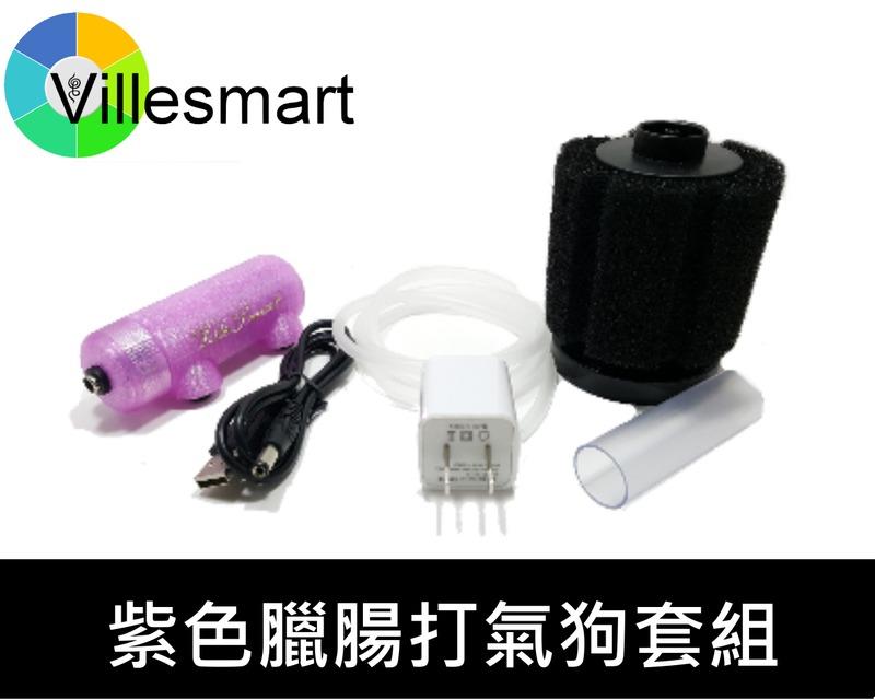 <VilleSmart> 原創設計 絕無僅有 mini 6V 臘腸打氣狗套組 空氣幫浦 直流氣泵 打氣泵