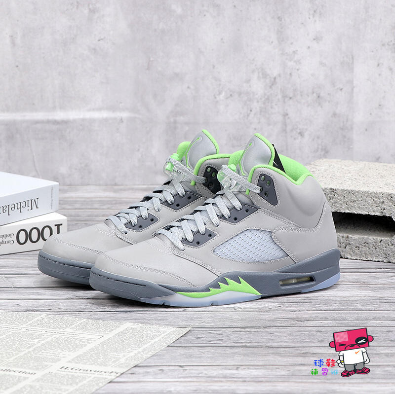 球鞋補習班NIKE AIR JORDAN 5 RETRO GREEN 3M反光AJ 復古灰綠DM9014