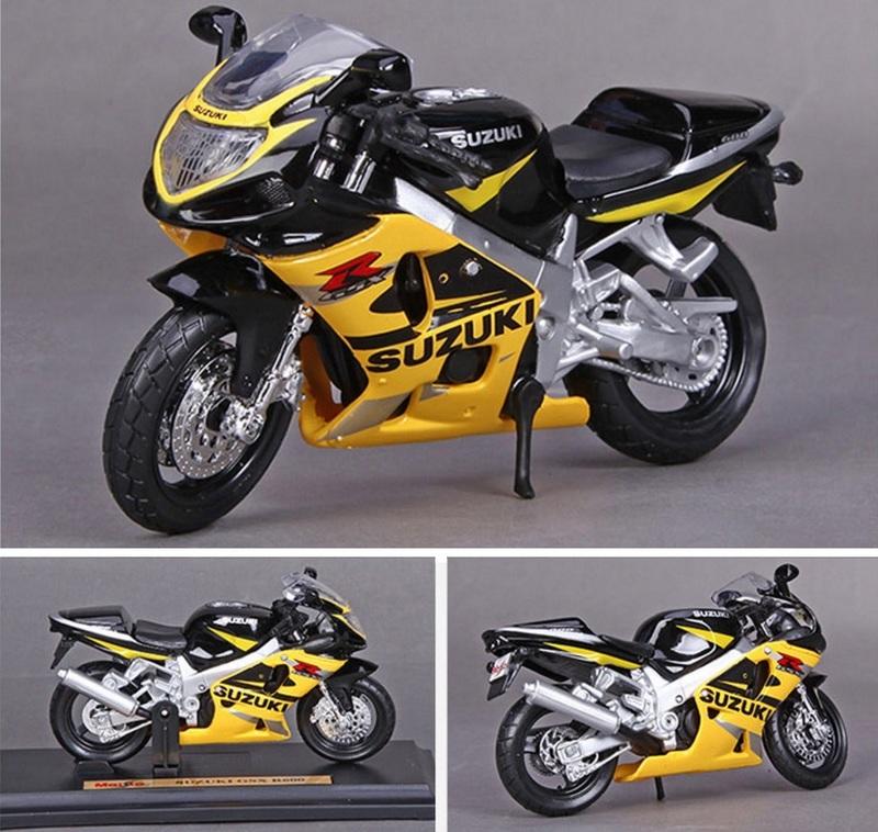 【鈴木摩托車模型】Suzuki GSX R600 重型機車模型 Maisto 美馳圖 1/18精品車模