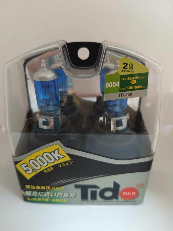 【Max魔力生活家】TIDO 鈦刀 氙氣汽車頭燈 9004 5000K 低瓦數燈泡 ( 特價中~可超取)
