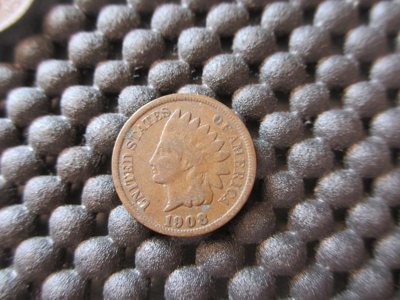 1908 P 美國Indian Head Cent 印第安一分銅-VG-K19005