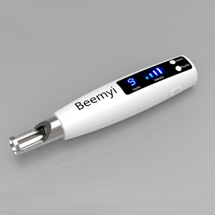 beemyi手持鐳射皮秒紅藍光點痣筆 鐳射點痣筆 美容筆 祛斑筆 祛痣神器 皮秒鐳射美容儀器9098