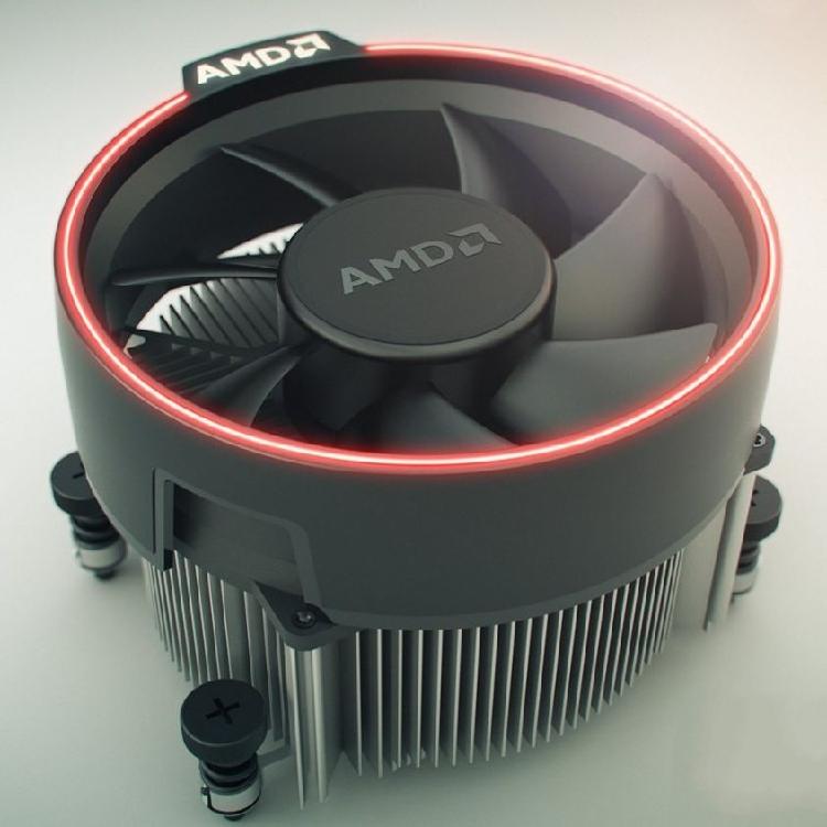 萊特 電腦精品 全新 AMD Ryzen R7 1700散熱器 AM4原裝帶燈風扇 四線溫控 RGB燈 SPIRE