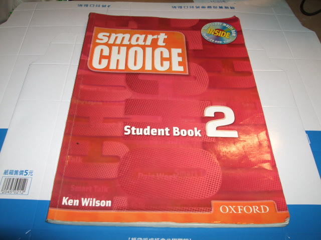 老殘二手 smart CHOICE Student Book 2  有cd 9780194305631