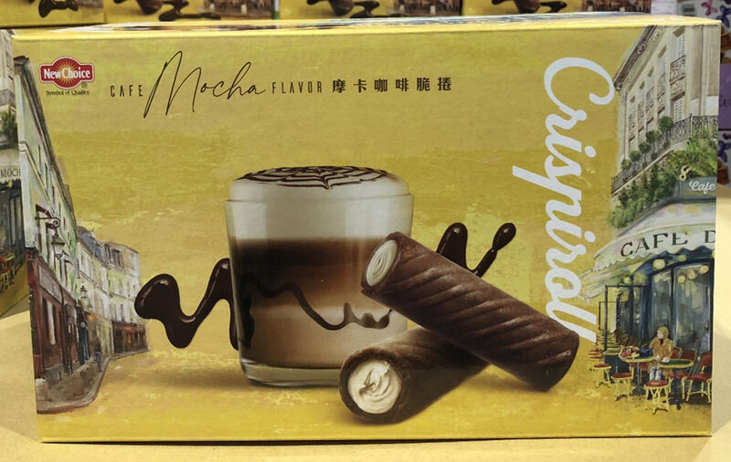 【小地方】代購COSTCO好市多商品：New Choice 摩卡咖啡脆捲1000公克裝279元 #67643
