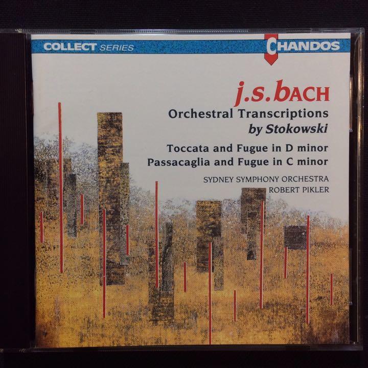 TAS榜/Stokowski史托考夫斯基-Bach巴哈管弦樂改編曲 1991早期版無ifpi