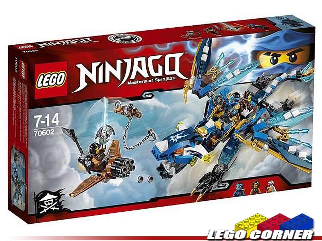 【LEGO CORNER】 NINJAGO 70602 樂高忍者系列、阿光雷電飛龍~無外盒